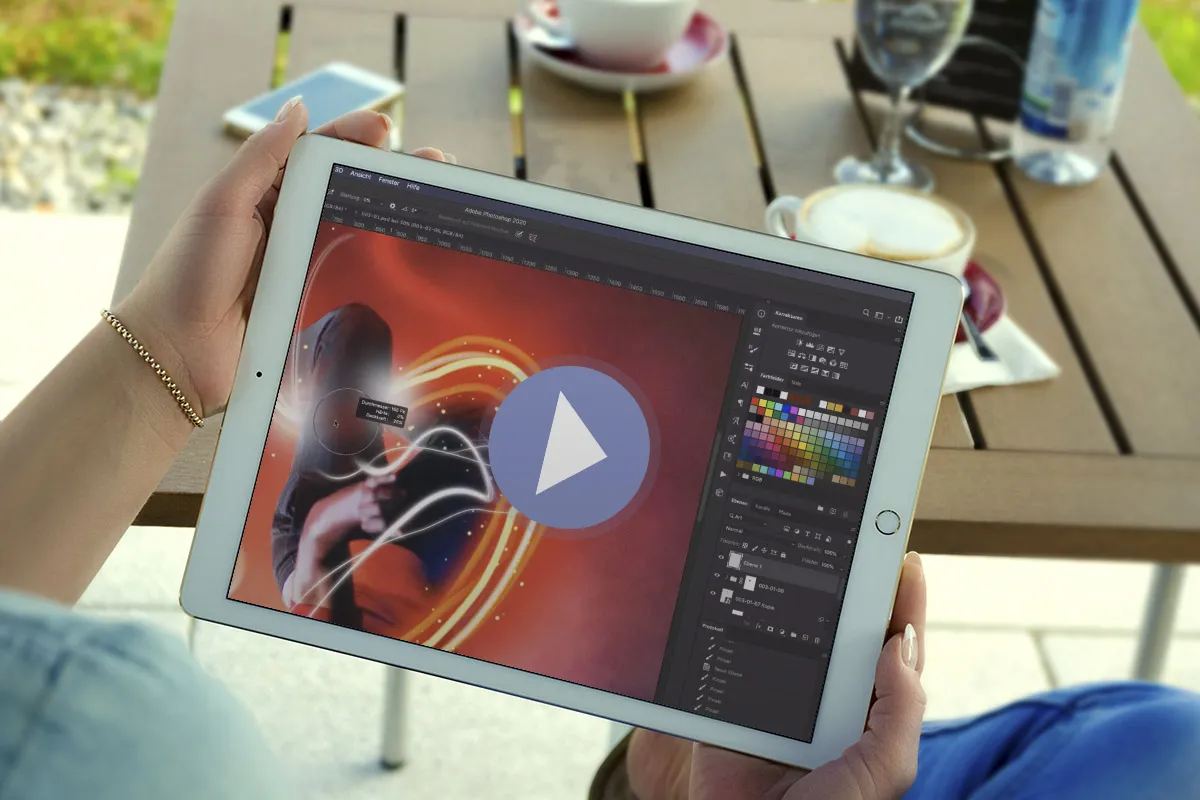 Photoshop tutorial: create glowing photo effects with light trails