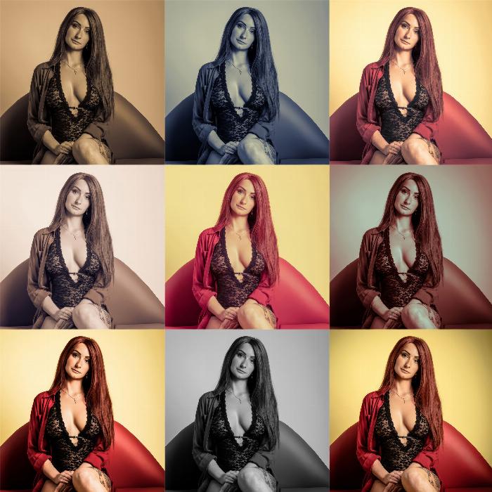 Baştan çıkarıcı çıplak ve yatak odası görünümleri için ön ayarlar (Lightroom, Camera Raw)