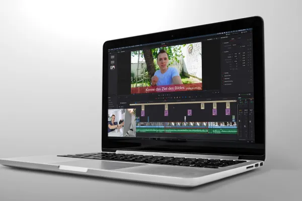 Ausschnitt aus dem Tutorial: Videos erstellen – der große Kurs zur Videografie