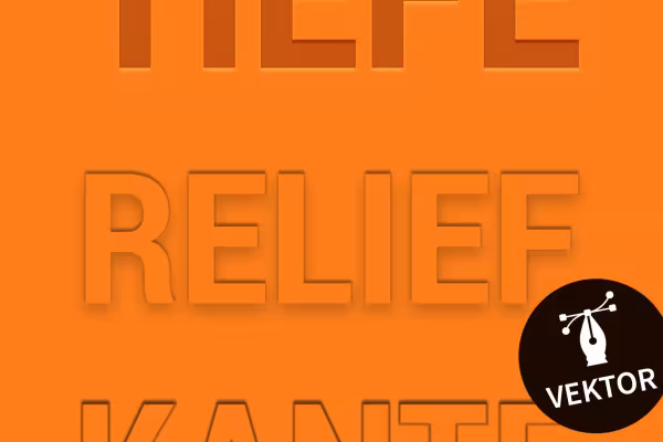 Adobe Illustrator'da Şeffaflık ve Kabartma Efektleri