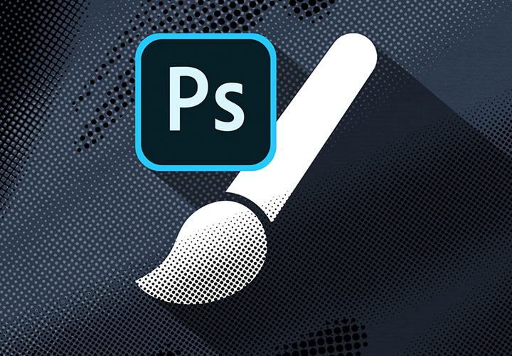 180 Pinsel für Halbtonraster-Effekte in Photoshop und Adobe Fresco
