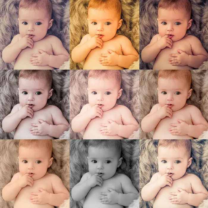 Unistavate lastega: 40 Lightroom-eelkujundust imelistele beebifotodele