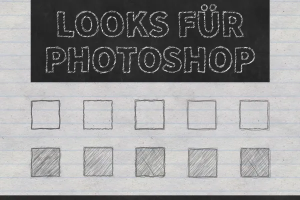 20 Kreideschrift- und Bleistift-Effekte für Photoshop