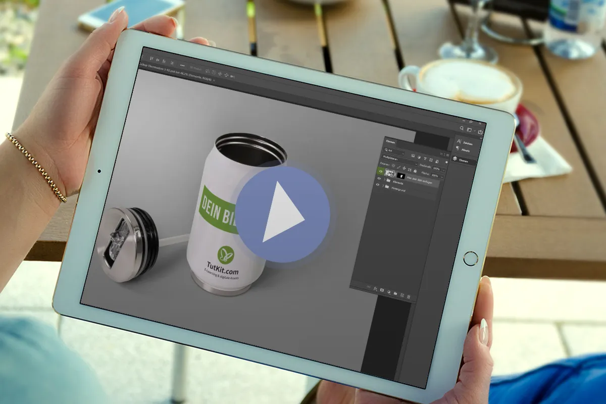 Photoshop-Anleitung: So wendest du die Mockups für Thermodosen an