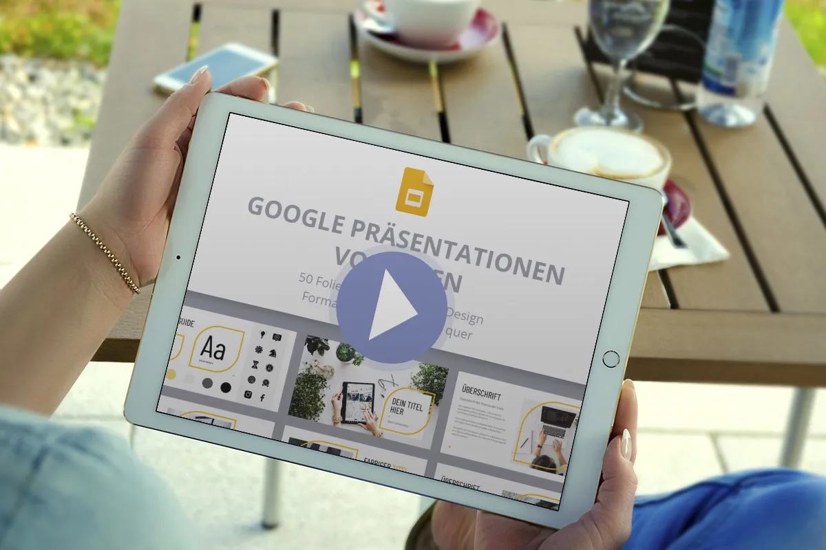 Anleitung: Templates in Google Slides anpassen