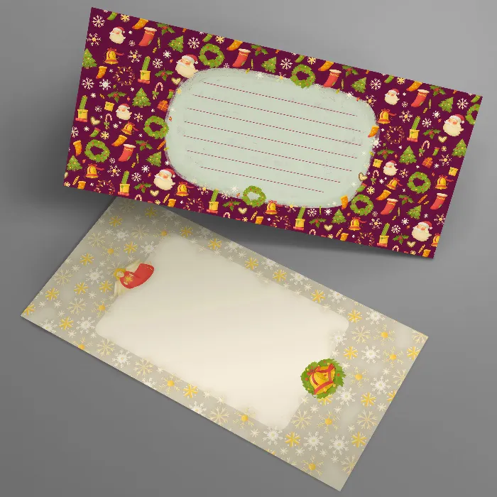 Christmas greeting cards: festive backgrounds to print out and for digital greetings