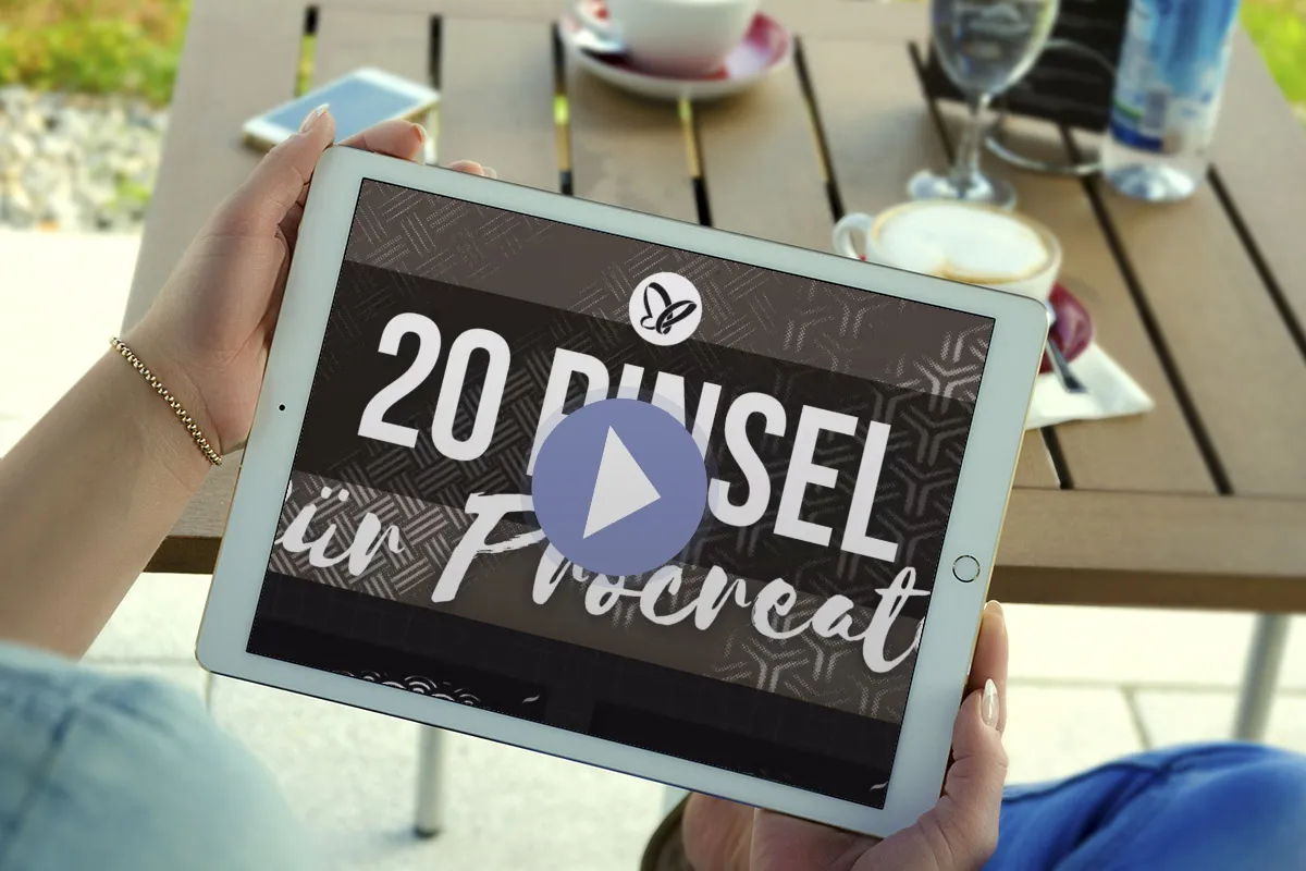 Procreate-Návod: Takto vytvoríte umenie s pomocou vzorových štetiec a vytvoríte textúry.