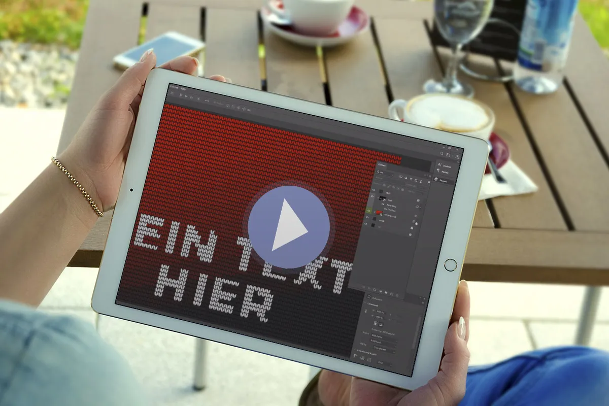 Guida Photoshop: così crei il tuo look in maglia con gli smart object