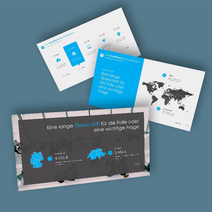 PowerPoint templates for business presentations: "360Grad"