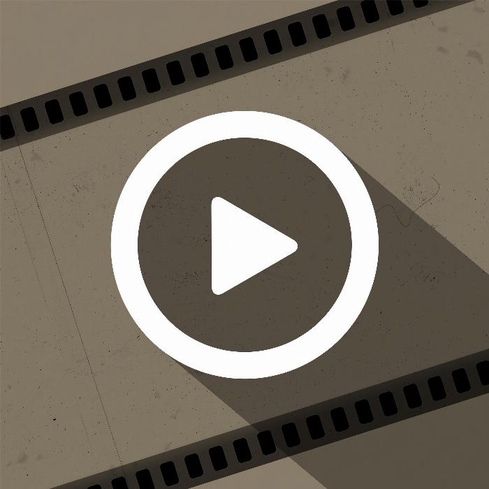 Schermo e rullo di pellicola: Effetti sovrapposti per video dall'aspetto vecchio.