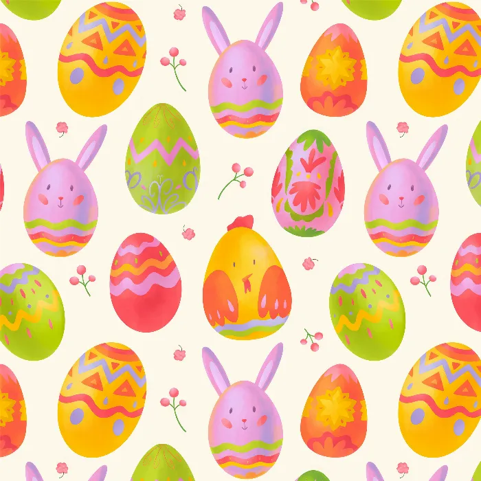 Easter: Patterns for Easter wallpapers