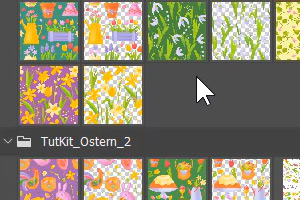 Guide Photoshop : Appliquer des motifs avec des motifs de Pâques