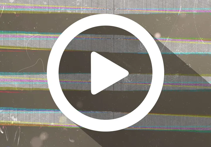 Video glitches: overlays for noisy glitch effects in your videos