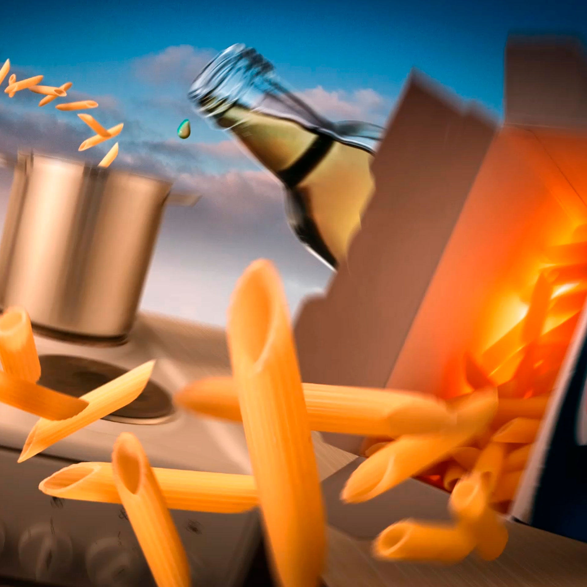Adobe Photoshop-Tutorial „Penne Rigate“: So setzt du Produkte in Szene