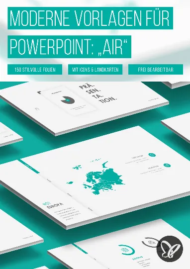 PowerPoint: Präsentationsvorlage „Air“