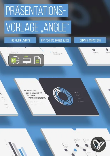 PowerPoint: Folien-Vorlagen „Angle“