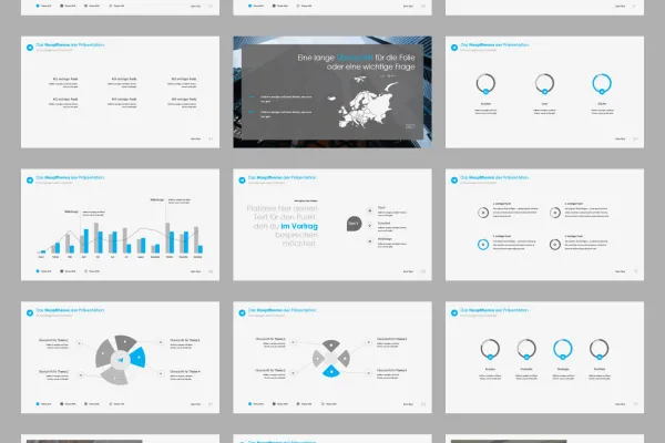 Modello per presentazioni Keynote: slides di esempio.