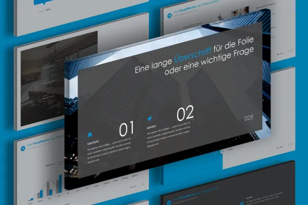 Modello per presentazioni Keynote: Layout di esempio