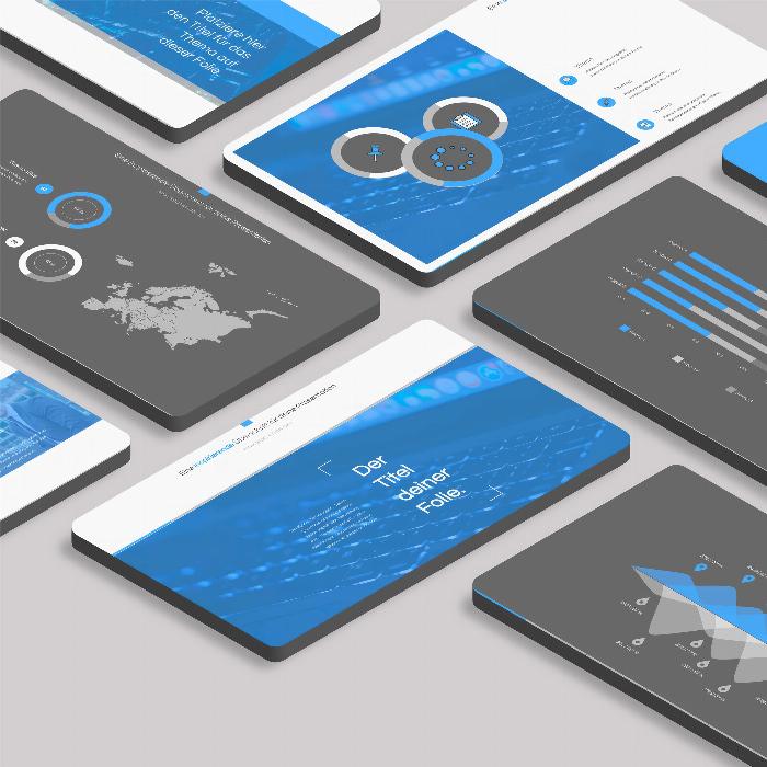 PowerPoint: Design-malli "Taivas