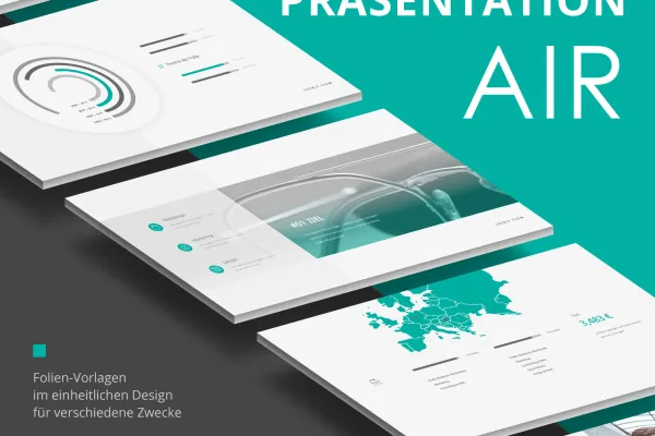 Vorlagen für Google Präsentationen im Air-Design: Zusammenfassung der Features