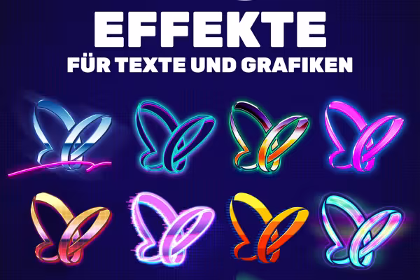 Met deze 10 effecten laat je jouw teksten en afbeeldingen stralen!