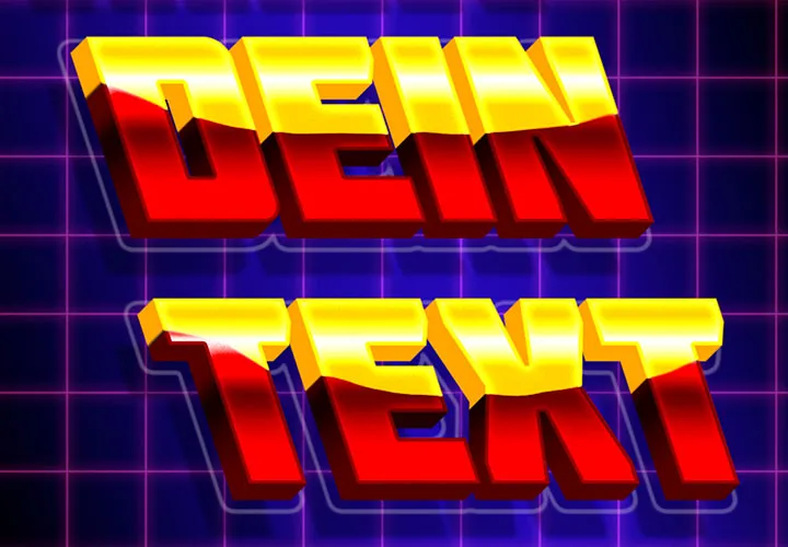 Retro & Neon in Photoshop: 3D effects for text and graphics