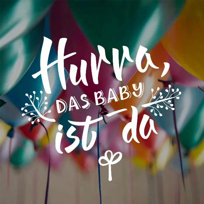 Handlettering für Babykarten & zur Geburt – liebevolle Sprüche und Glückwünsche