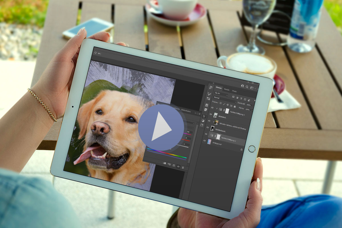 Guida video: Così crei cornici personalizzate con effetti acquerello.