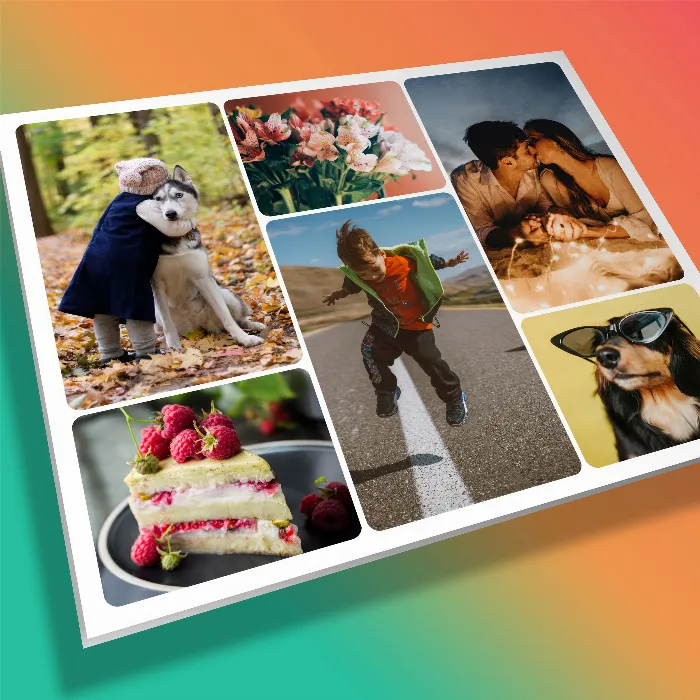 Photo collage templates for captivatingly beautiful picture stories