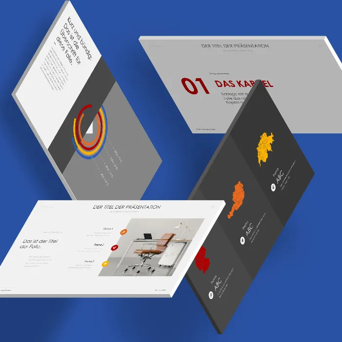 Mere end 250 dias til PowerPoint, Keynote og Google Slides i "Streamline"-designet