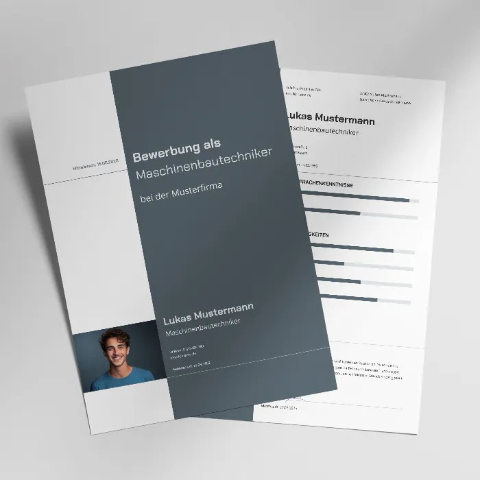 Vzor na prihlásenie ako technik strojárstva (Word, InDesign, Affinity Publisher)