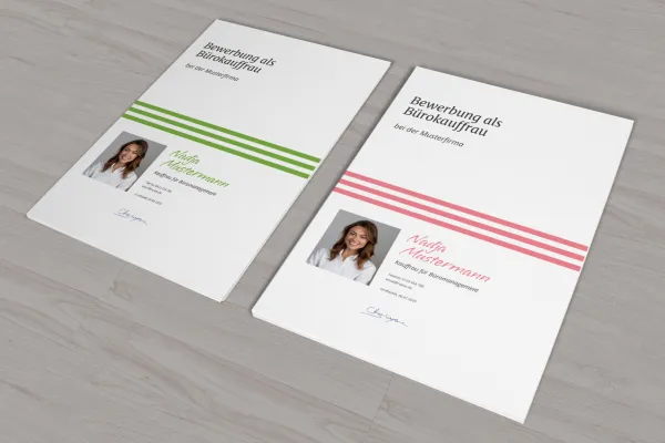 Valitse väri ja mukauta malli Word-, InDesign- tai Affinity Publisher -ohjelmassa.