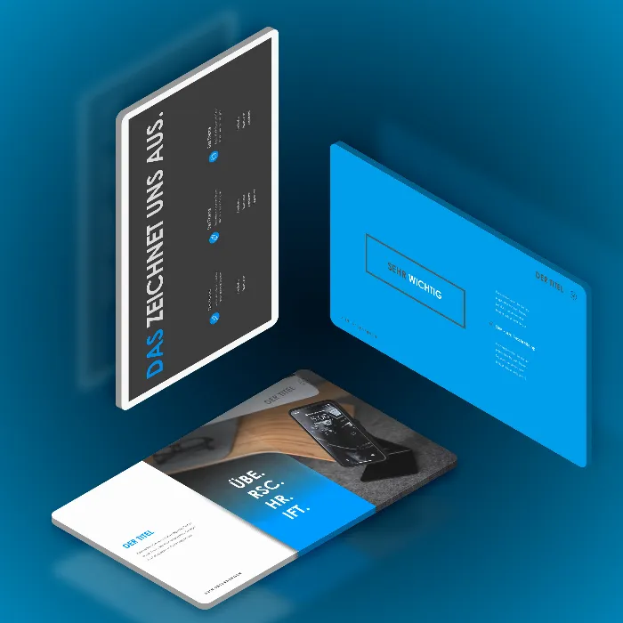 «Rom»: Designmaler for presentasjoner i Keynote, PowerPoint og Google Slides.