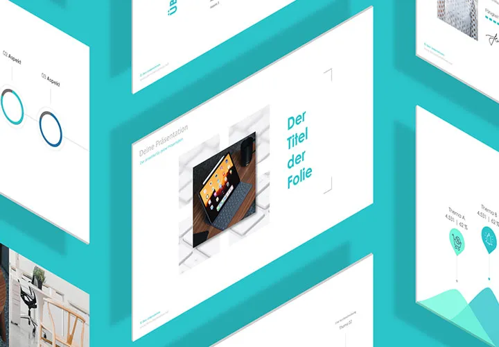 „One“: 235 modelos de slides para Keynote, PowerPoint e Google Slides.