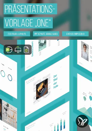 „One“: 235 Folien-Vorlagen für Keynote, PowerPoint und Google Slides