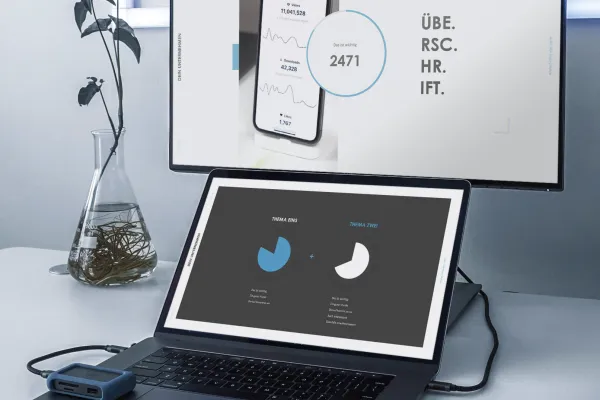 Forhåndsvisning av lysbilder fra designmalene Start-up.