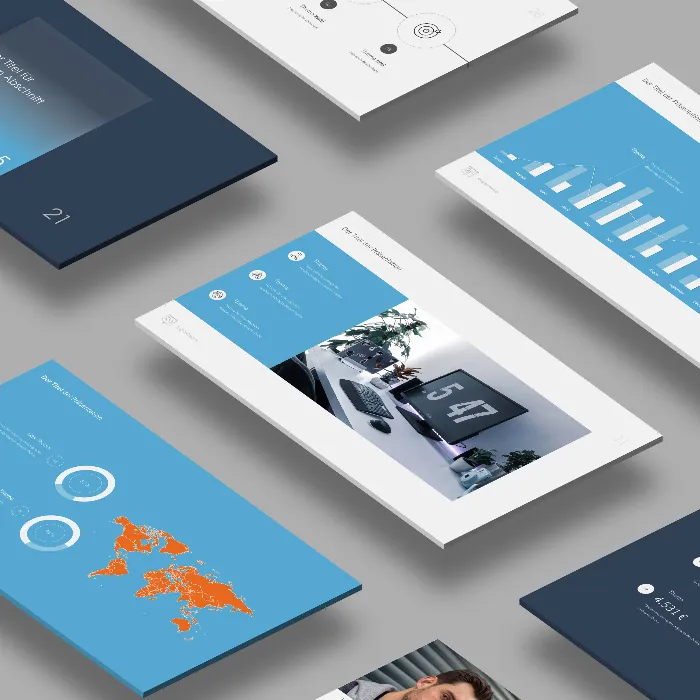 „Trasparenza“: Modelli di design per PowerPoint, Keynote e Google Slides.