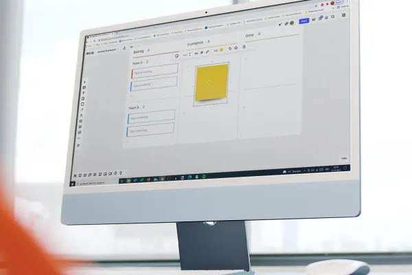 Cuplikan dari video tutorial tentang Kanban untuk manajemen proyek yang responsif