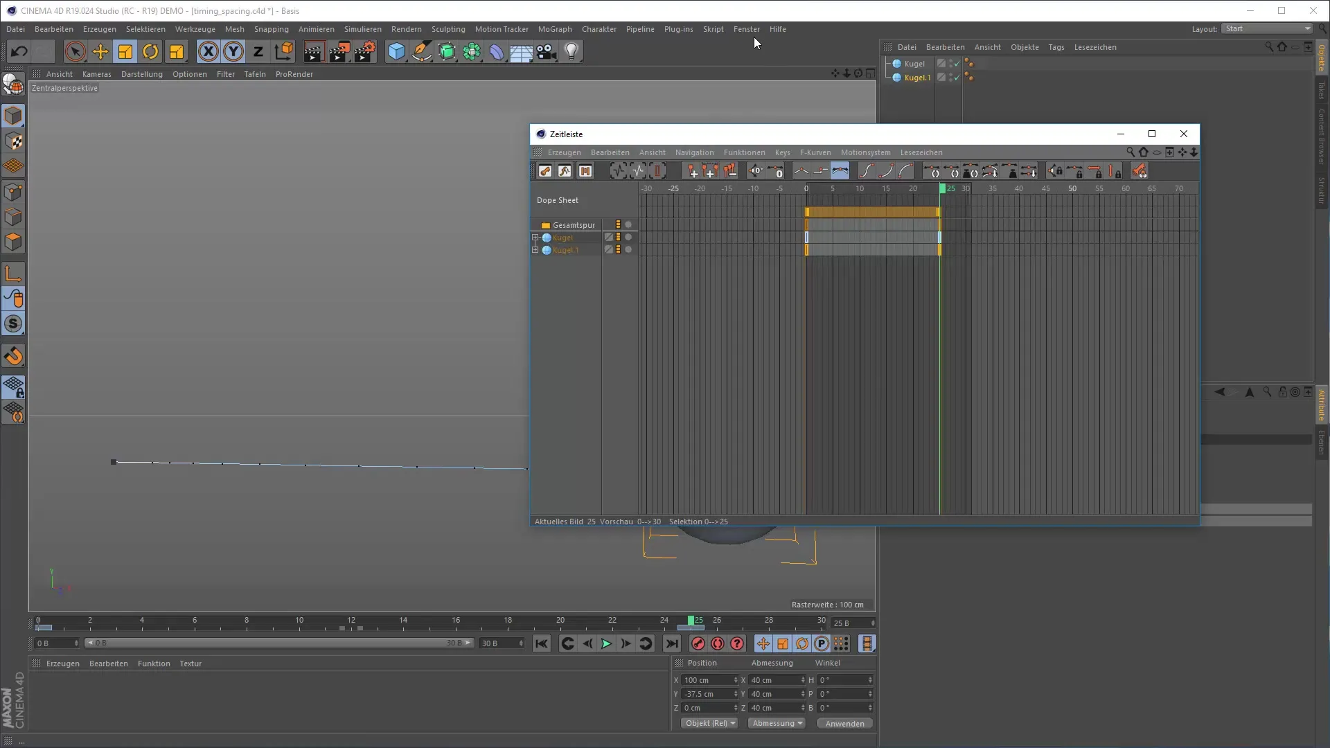 Understanding 3D Animation: Timing and Spacing in Cinema 4D Understanding 3D Animation: Timing and Spacing in Cinema 4D