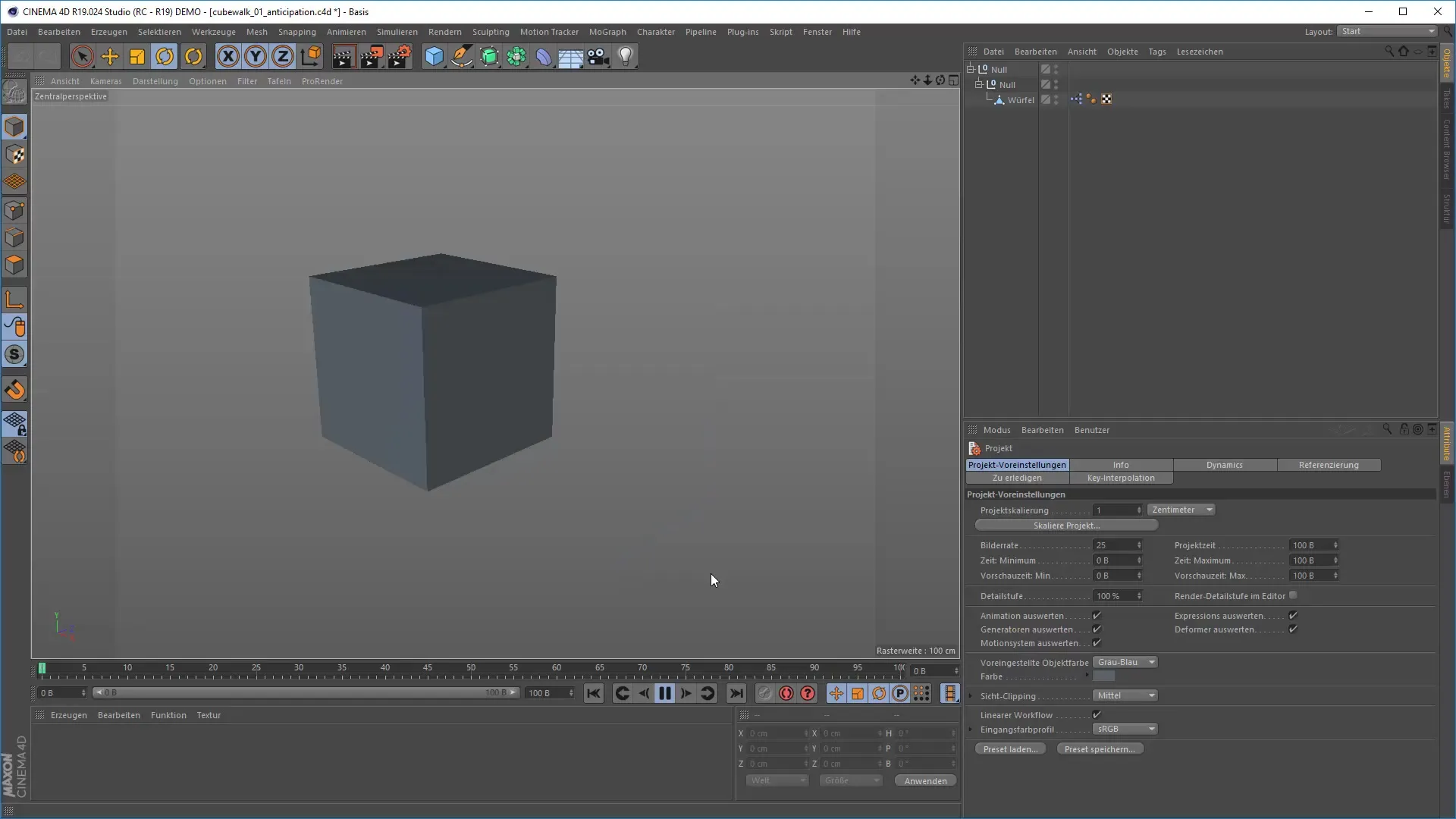3D animation with follow through and overlapping action 3D animation with follow through and overlapping action