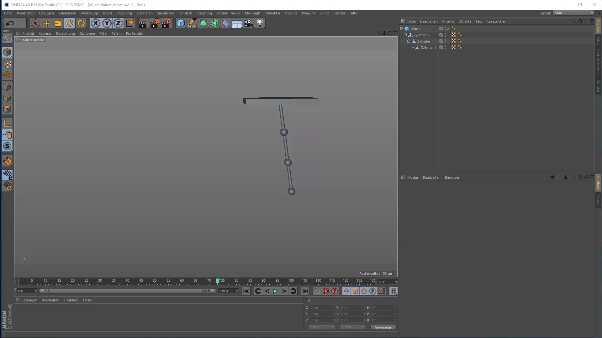 3D animation with Follow Through and Overlapping Action 3D animation with follow through and overlapping action