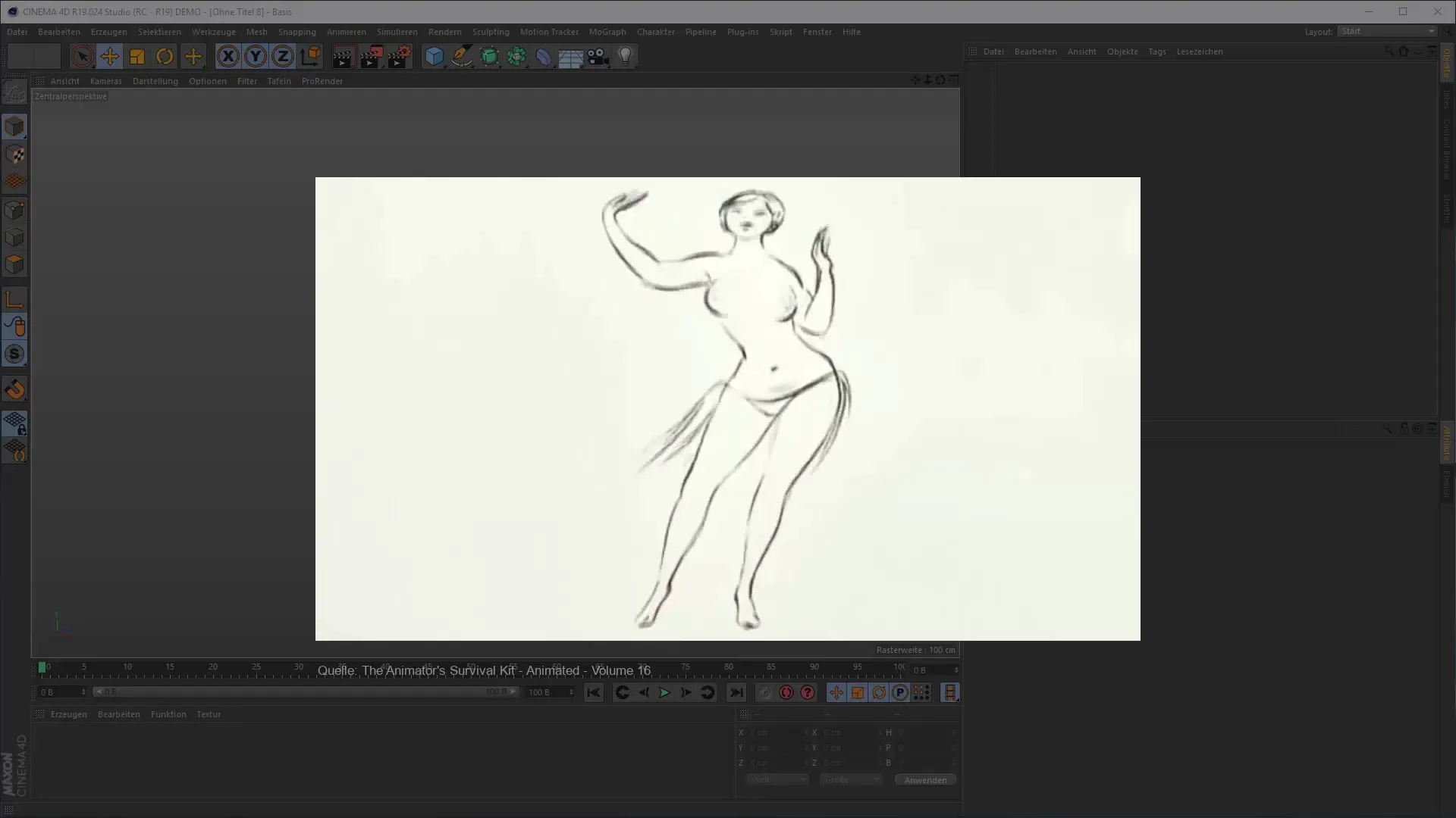 3D animation with follow through and overlapping action 3D animation with follow through and overlapping action