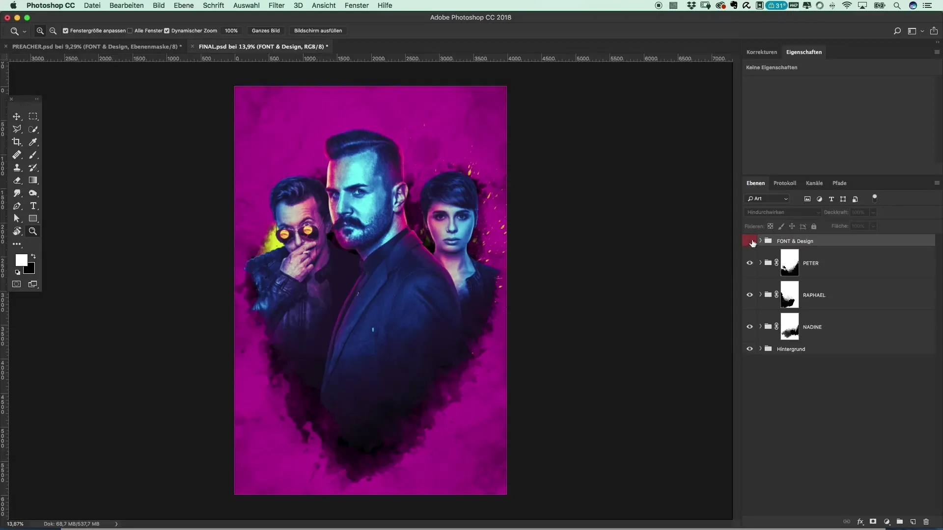 Zaprojektować plakat filmowy w stylu Preachera Zaprojektuj plakat filmowy w stylu Preachera