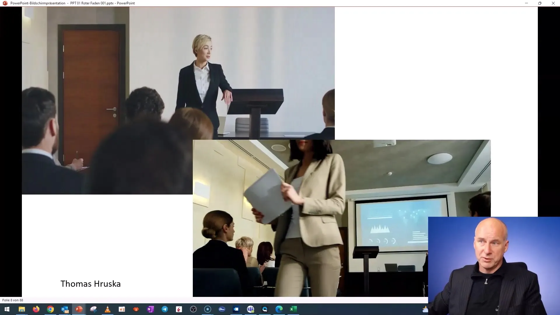 Curso em PowerPoint: Lidar com a ansiedade de falar e o princípio de Pareto Curso em PowerPoint: Lidar com a ansiedade de falar e o princípio de Pareto