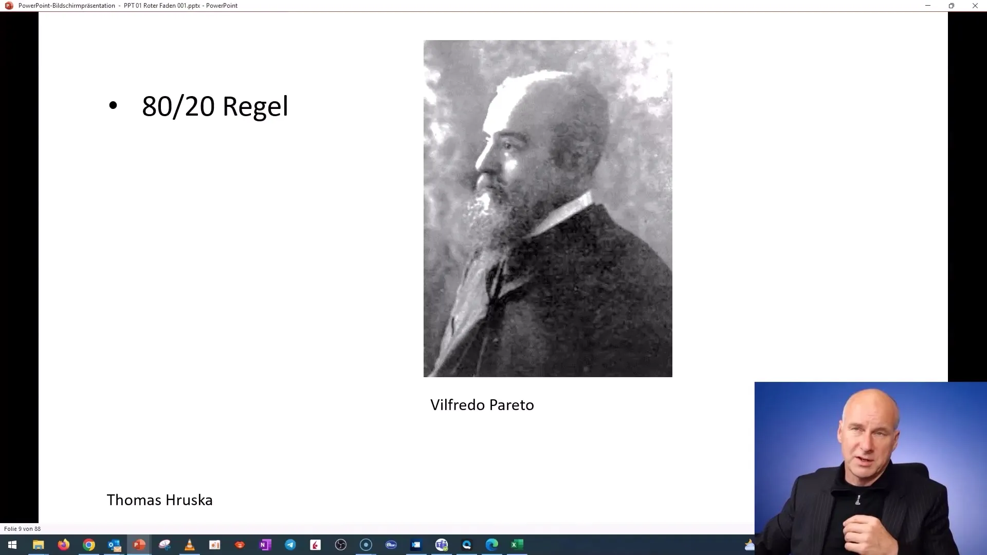 Curso em PowerPoint: Lidar com a ansiedade de falar e o princípio de Pareto Curso em PowerPoint: Lidar com a ansiedade de falar e o princípio de Pareto