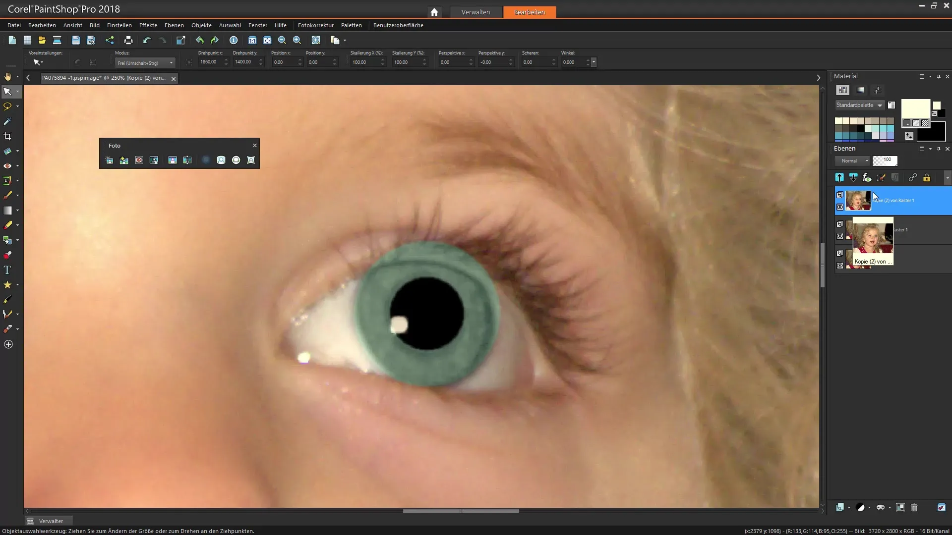 Anleitung zur roten Augen Entfernung in Corel PaintShop Pro Anleitung zur roten Augen Entfernung in Corel PaintShop Pro