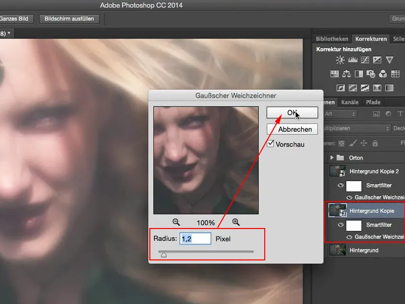 Išvaizda ir stiliai su „Photoshop“ - Orton efektas.