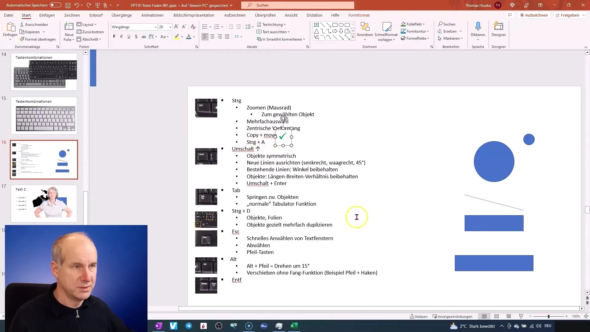 Corso su PowerPoint: Le combinazioni di tasti più utili per lavorare in modo più efficiente