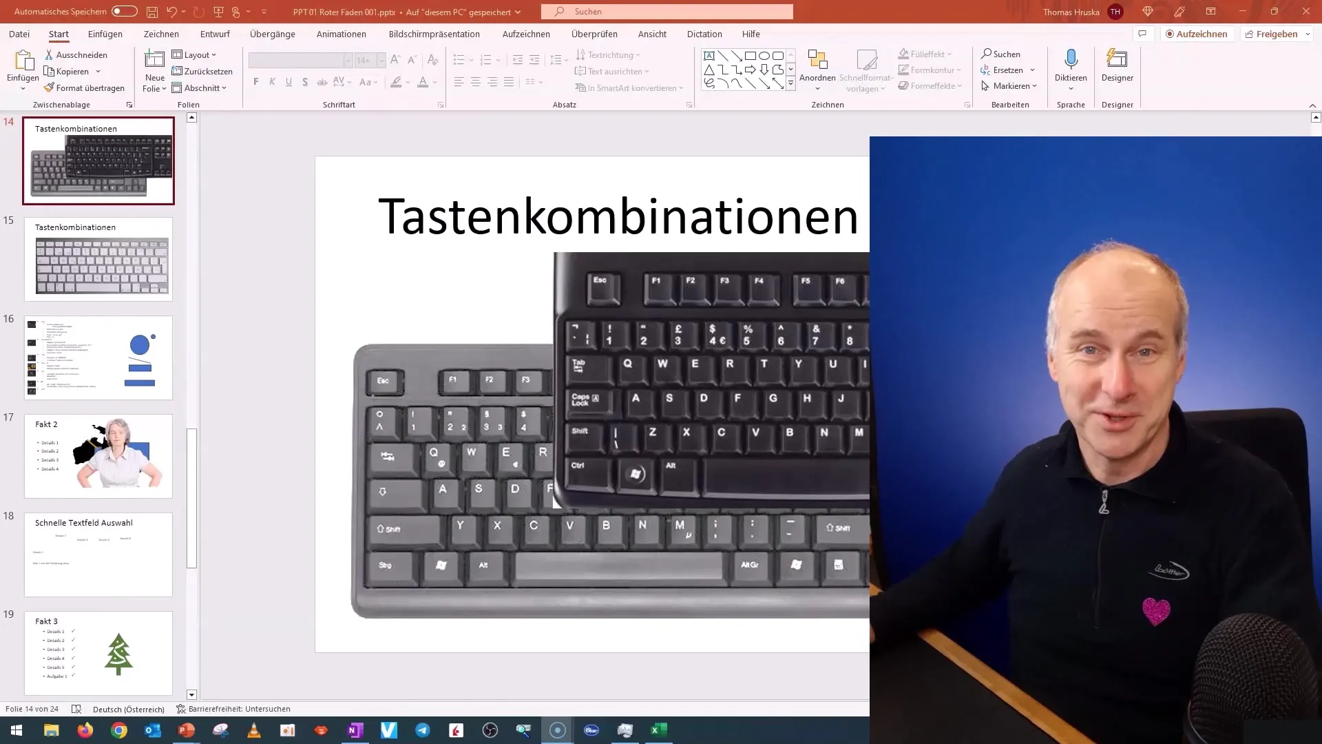 Corso di PowerPoint: Le combinazioni di tasti più utili per lavorare in modo più efficiente