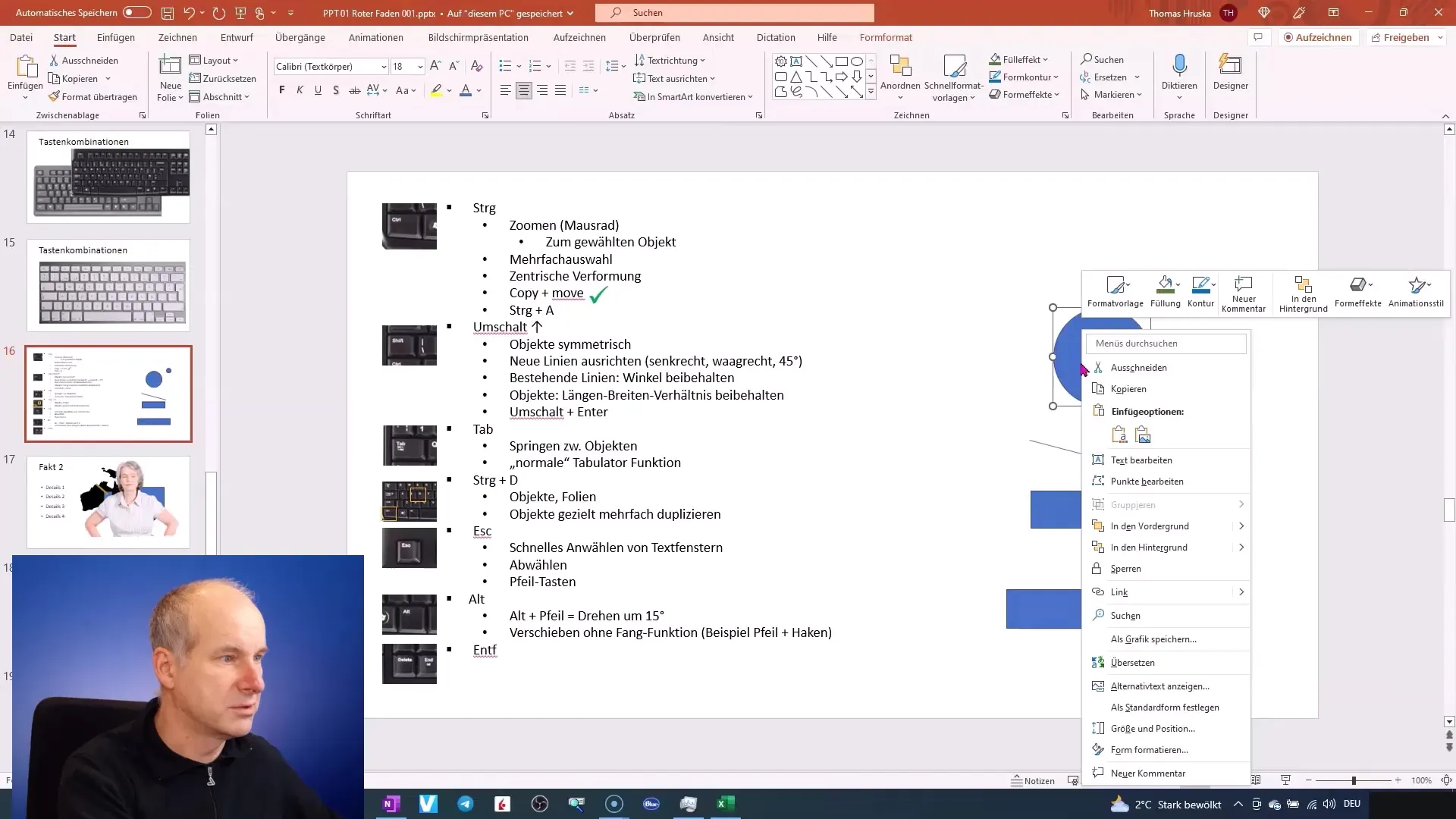 Corso su PowerPoint: Le combinazioni di tasti più utili per lavorare in modo più efficiente